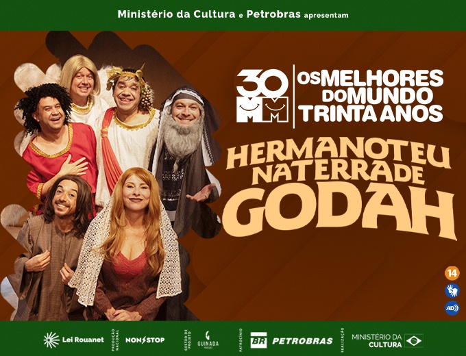 Cartaz de Hermanoteu na Terra de Godah